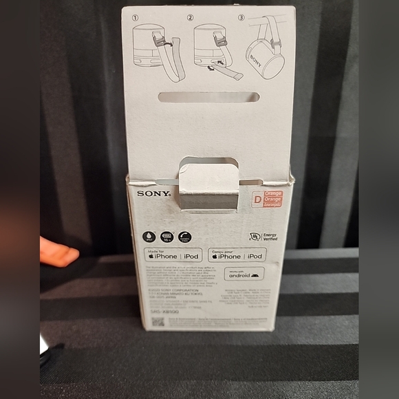 Sony XB100 Wireless Waterproof Bluetooth Speaker Hands Free Mic & Carry Strap - Picture 10 of 10